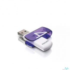 PHILIPS PHILIPS USB Drive 4GB VIVID2.0 4GB, USB 2.0