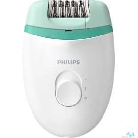 PHILIPS Повреждение упаковки Эпилятор Philips BRE224/00 скор.:2 насад.:1 белый/мятный