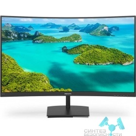 PHILIPS LCD PHILIPS 27" 271E1SCA(00/01) Черный {VA curved 1920x1080 75Hz 8bit(6bit+FRC) 4ms 178/178 250cd 3000:1 D-Sub HDMI1.4  Adaptive-Sync 2x3W AudioOut VESA}