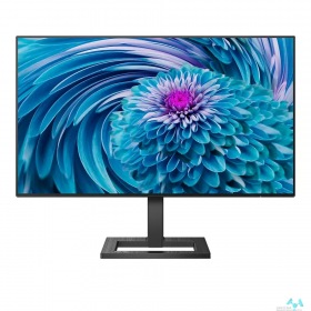 PHILIPS LCD PHILIPS 23.8" 242E2FA черный {IPS 1920x1080 75Hz 1ms 300cd 1000:1 8bit D-Sub HDMI1.4 DisplayPort1.2 2x3W VESA}