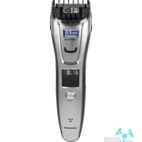 Panasonic Машинка для стрижки Panasonic ER-GB80-S520 серебристый (насадок в компл:3шт)
