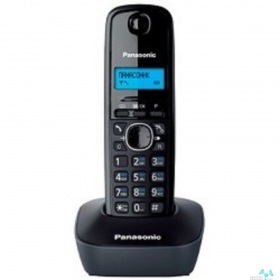 Panasonic Повреждение упаковки Panasonic KX-TG1611RUH (серый) {АОН, Caller ID,12 мелодий звонка,подсветка дисплея,поиск трубки}