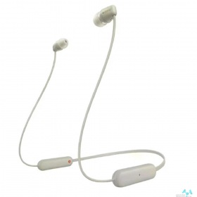 SONY Sony WI-C100 бежевый беспроводные bluetooth шейный обод