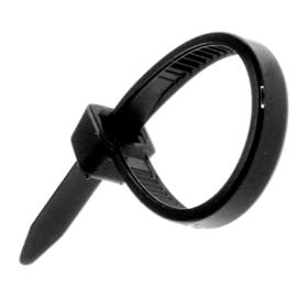 Tantos Хомут nylon 100x2,5 мм 100 шт. чёрный Tantos