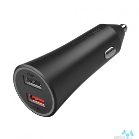 Xiaomi Автомобильное ЗУ Mi 37W Dual-Port Car Charger [GDS4147GL]