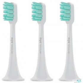 Xiaomi Сменные насадки д/электрической зубной щетки Mi Electric Toothbrush Head (3-pack, standard) Light Grey DDYST01SKS (NUN4010GL) (529343)