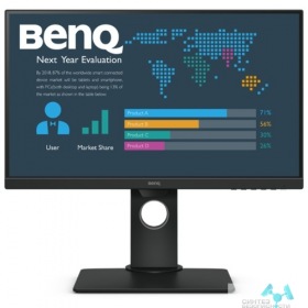 benq LCD Benq 23.8" BL2480T черный [9H.LHFLA.TBE]{IPS 1920x1080 16:9  HAS Pivot 1000:1 250cd 178/178  D-Sub HDMI DisplayPort регулируемая подставка}