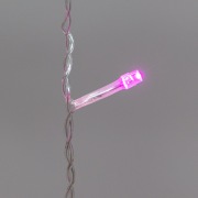 Гирлянда Светодиодный Дождь 3х2 м, свечение с динамикой, прозрачный провод, 230 В, цвет розовый | Фото 2