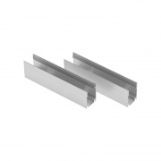 Короб алюминиевый/клипса для Гибкого Неона 8х16мм, длина 5см (цена за 1 шт.) | Фото 2