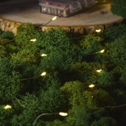 Гирлянда Роса с контроллером 20м, 200LED, зеленый провод, теплое белое свечение NEON-NIGHT | Фото 1