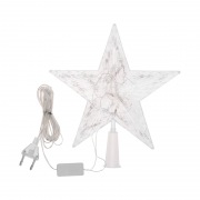 Светодиодная фигура на елку Звезда 22см, цвет свечения теплый белый, постоянное свечение, 230В NEON-NIGHT | Фото 1