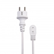 Гирлянда Белт-Лайт 2 жилы, 50м, шаг 40см, 125 патронов E27, IP65, белый круглый провод NEON-NIGHT | Фото 5