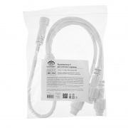 Разветвитель-Y для уличных гирлянд Professional (1 вход, 3 выхода) белый ПВХ NEON-NIGHT | Фото 4