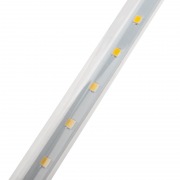 Гирлянда Тающие сосульки комплект 10 шт. х 100см, шаг 100см, 960 LED ТЕПЛЫЙ БЕЛЫЙ, белый каучук, IP65, 24В, соединяется NEON-NIGHT | Фото 1