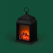 Светодиодный камин Нуар с эффектом живого огня 16х14х29 см, питание 3хАА (не в комплекте) NEON-NIGHT | Фото 8