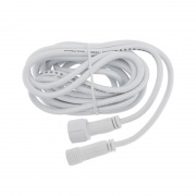 Удлинитель (шнур) для подключения уличных гирлянд 1м белый ПВХ NEON-NIGHT | Фото 1