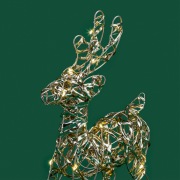 Светодиодная фигура Олень 21см, цвет свечения теплый белый, питание 2хAA (не в комплекте) NEON-NIGHT | Фото 7