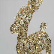 Светодиодная фигура Олень 37см, цвет свечения теплый белый, питание 3хAA (не в комплекте) NEON-NIGHT | Фото 2