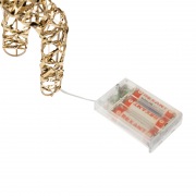 Светодиодная фигура Олень 37см, цвет свечения теплый белый, питание 3хAA (не в комплекте) NEON-NIGHT | Фото 6