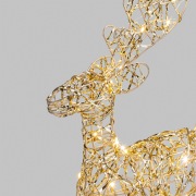 Светодиодная фигура Олень 50см, цвет свечения теплый белый, питание 3хAA (не в комплекте) NEON-NIGHT | Фото 1