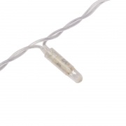 Гирлянда Занавес 2х9м 1200 LED БЕЛЫЙ прозрачный ПВХ IP65 эффект мерцания 230В соединяется, нужен блок 303-500-1 | Фото 4