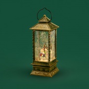 Декоративный фонарь (фигура) с эффектом снегопада и подсветкой Семья снеговиков NEON-NIGHT | Фото 9