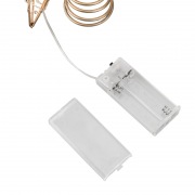 Светодиодная фигура на елку Звезда 25см, цвет свечения теплый белый, постоянное свечение, питание 2хAA (не в комплекте) NEON-NIGHT | Фото 5