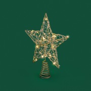 Светодиодная фигура на елку Звезда 25см, цвет свечения теплый белый, постоянное свечение, питание 2хAA (не в комплекте) NEON-NIGHT | Фото 6