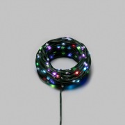 Умная гирлянда Роса с крупными каплями 30м 300 LED RGB мягкий зеленый провод IP20 USB NEON-NIGHT | Фото 1
