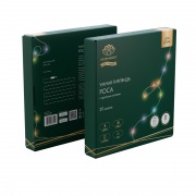 Умная гирлянда Роса с крупными каплями 30м 300 LED RGB мягкий зеленый провод IP20 USB NEON-NIGHT | Фото 5