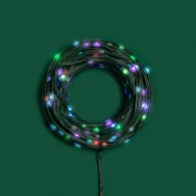Умная гирлянда Роса с крупными каплями 30м 300 LED RGB мягкий зеленый провод IP20 USB NEON-NIGHT | Фото 6