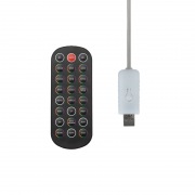 Умная гирлянда Занавес из росы с крупными каплями 2х2м 400 LED RGB мягкий прозрачный провод IP20 USB, пульт управления NEON-NIGHT | Фото 3