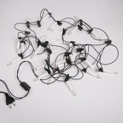 Гирлянда светодиодная Свечи 20м, темно-зеленый ПВХ, 100 LED ТЕПЛЫЙ БЕЛЫЙ, не соединяется NEON-NIGHT | Фото 2