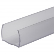 Короб пластиковый для гибкого неона 12х12мм, длина 1 метр | Фото 1