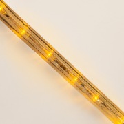 Дюралайт LED, постоянное свечение (2W) - желтый Эконом 24 LED/м , бухта 100м | Фото 3