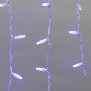 Гирлянда Айсикл (бахрома) светодиодный, 5,6 х 0,9 м, белый провод "КАУЧУК", 230 В, диоды синие, 240 LED NEON-NIGHT | Фото 3
