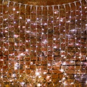 Гирлянда "Светодиодный Дождь" 2х1,5м, постоянное свечение, белый провод, 230 В, диоды БЕЛЫЕ, 360 LED | Фото 7