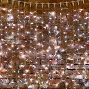 Гирлянда "Светодиодный Дождь" 2х3м, постоянное свечение, прозрачный провод, 230 В, диоды БЕЛЫЕ, 760 LED | Фото 1