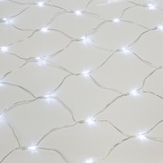 Гирлянда "Сеть" 1,5х1,5м, прозрачный ПВХ, 150 LED Белые | Фото 5