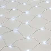 Гирлянда "Сеть" 1,8х1,5м, прозрачный ПВХ, 180 LED Белые | Фото 6