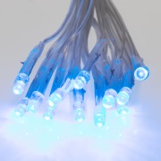 Гирлянда "сеть" 1,8х1,5м, прозрачный ПВХ, 180 LED, цвет: Синий | Фото 7
