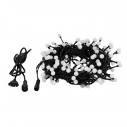 Гирлянда "Мультишарики" Ø13 мм, 20 м, черный ПВХ, 200 диодов, цвет RGB | Фото 3