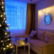 Гирлянда "Твинкл Лайт" 15 м, темно-зеленый ПВХ, 120 LED, цвет синий | Фото 2