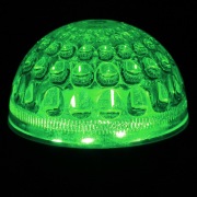 Лампа шар e27 10 LED  Ø50мм  зеленая 24В | Фото 4