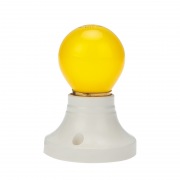 Лампа накаливания e27 10 Вт желтая колба | Фото 1