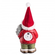 Керамическая фигурка "Дед Мороз с елкой" 9*6*14 см | Фото 10