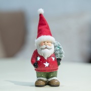 Керамическая фигурка "Дед Мороз с елкой" 9*6*14 см | Фото 2