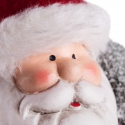 Керамическая фигурка "Дед Мороз с елкой" 9*6*14 см | Фото 8
