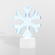 Фигура светодиодная на подставке "Снежинка", RGB | Фото 5