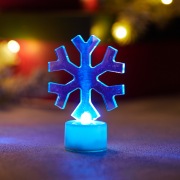 Фигура светодиодная на подставке "Снежинка", RGB | Фото 6